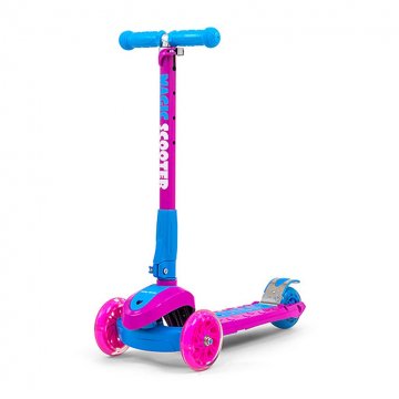 Dětská koloběžka Milly Mally Magic Scooter pink-blue | Velikost: 